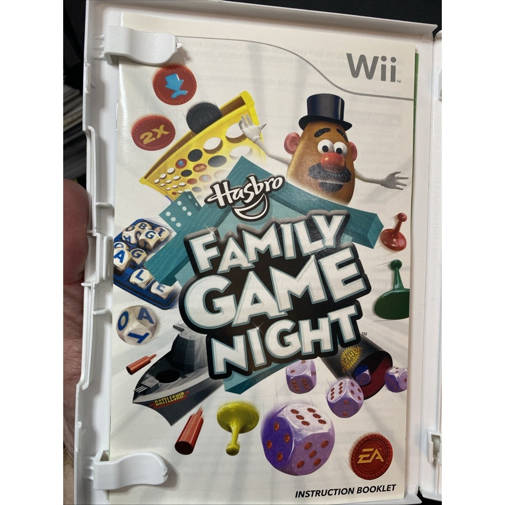 Hasbro Family Game Night (Nintendo Wii, 2008) - TESTED, COMPLETE - Picture 2 of 5
